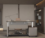 Aesthetic European Office Desk Organizers Crafts Standing Adjustable Office Desk Luxury Mesa Ordenador Commercial Furniture