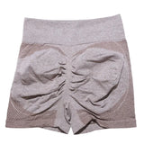 High Waist Women Yoga Shorts Workout Fitness Lift Butt Gym Running Sportswear Short Pants Ladies Active Wear