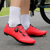 Unisex MTB Mountain Road Bike lock Shoes Breathable Non-slip Wear-resistant Pedal Bicycle Outdoor Competitive Bicycle Equipment