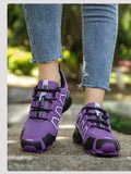Women's Hiking Shoes Waterproof Outdoor Sports Shoes Women's Walking Travel Sports Shoes Bicycle Sports Shoes Running Shoes