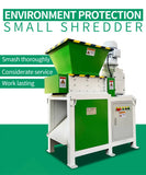 YG Home Mini Double Axis Wood Pallet Fish Frame Metal Steel Plastic Bottle Small Mini Shredder Machine Price