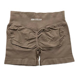HISTELLO Impact Shorts Df Substitute High Waist Women Yoga Workout Short Seamless Leggings Stretch Fitness Running Gym Shorts