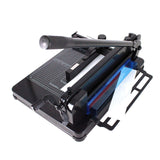 Heavy-Duty Manual A4 Guillotine Paper Cutter Machine 400-Sheet Cutting Capacity 858 Photo Graph Paper Trimmer
