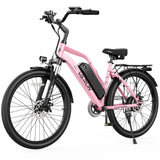 VARUN CITY CRUISER 500W Motor Electric Bicycle，Adult E-Bike,48V7.8AH Battery Man's Electric Bike，26 lnch Tire Mountain E-Bike