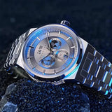 CARNIVAL Brand Mechanical Watch Luxury Sapphire Calendar MIYOTA Movement Automatic Wristwatches Waterproof for Men Reloj Hombre