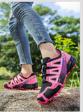 Women's Hiking Shoes Waterproof Outdoor Sports Shoes Women's Walking Travel Sports Shoes Bicycle Sports Shoes Running Shoes