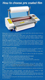 9460T A2+ 110V 220V Paper Laminating Machine Four Roller Cold Hot Laminator Rolling Machine film photo Laminating Machine