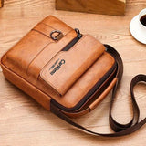 Vintage Office Messenger - Structured Unisex Briefcase (Crossbody/Shoulder Carry for Professionals)