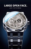 CARNIVAL Brand Mechanical Watch Luxury Sapphire Calendar MIYOTA Movement Automatic Wristwatches Waterproof for Men Reloj Hombre
