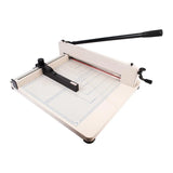 Heavy-Duty Manual A4 Guillotine Paper Cutter Machine 400-Sheet Cutting Capacity 858 Photo Graph Paper Trimmer