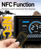500W Three Mode Brushless Controller 22A 36V/48V/52V/60V Sine Wave Controller with S966/S830 Display for E-bike Conversion Kit