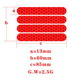 Electric Scooter Reflective Stickers Night Safety Stickers Scooter Accessories Night Safety Stickers, Scooter Accessories
