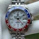 STEELDIVE New Watch SD1993 White Dial Ceramic Bezel 41MM Case Sapphire Glass Luminous 300M NH34 Mechanical Men Dive Watches