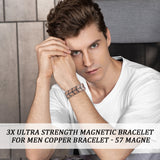 Stylish Hematite Bracelet for Men - Masculine Wrist Jewelry for Work, Travel & Meditation - Perfect Gift for Husband Boyfriend