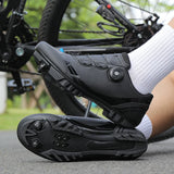 Unisex MTB Mountain Road Bike lock Shoes Breathable Non-slip Wear-resistant Pedal Bicycle Outdoor Competitive Bicycle Equipment