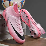 Football Shoes Society Professional Field AG/FG Studded Casual Soccer Shoes Sport Wear Cleats Sneaker Non Slip Football Boots