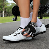 Unisex MTB Mountain Road Bike lock Shoes Breathable Non-slip Wear-resistant Pedal Bicycle Outdoor Competitive Bicycle Equipment