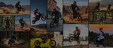 QRONGE X1 Spark Electric Dirt Bike 4500W Peak&Up to 60 Miles 50MPH 60V 28.8Ah Battery E-Bike 14/12" Fat Tire Electric Motorcycle
