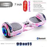 Self-Balancing Electric Hoverboard With LED Lights 6.5-Inch 36V 4400m 10-Inch Tires Lithium Battery For Kids Hover Board