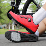 Unisex MTB Mountain Road Bike lock Shoes Breathable Non-slip Wear-resistant Pedal Bicycle Outdoor Competitive Bicycle Equipment