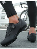 Unisex MTB Mountain Road Bike lock Shoes Breathable Non-slip Wear-resistant Pedal Bicycle Outdoor Competitive Bicycle Equipment