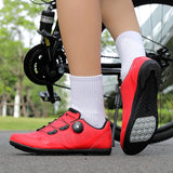 Unisex MTB Mountain Road Bike lock Shoes Breathable Non-slip Wear-resistant Pedal Bicycle Outdoor Competitive Bicycle Equipment
