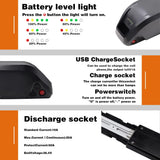 Hailong Electric Scooter Battery 36V 48V 15Ah-20Ah for 250W~1800W Motorcycle/bicycle Waterproof LithiumBattery + Charger