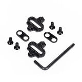 BUCKLOS Pedals MTB Bike Flat Pedal Platform Bearing Dual Function Fit SPD System Aluminum Alloy Mountain Bike Pedal Bicycle Part
