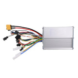 Electric scooter controller with display for 36V 48V 52V 60V brushless motor includes aluminum alloy housing with grooves design