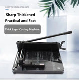 A3A4 Manual Paper Cutter Heavy Duty Guillotine Trimmer Sheets Die Cutters Use for Home Office Laboratory Commercial Paper Cutter