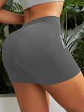 Women High Waist Butt Lift Sports Short Pants High Stretch Qyuick-Drying Breathable Yoga Shorts Athletic Tights