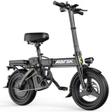 Electric Bike 750W Peak Motor 48V15AH Removable Lithium Battery Aldult Foldable E Bike LCD Display 14-inch Tire Electric Bicycle