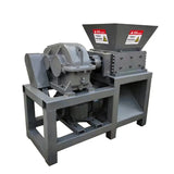 Car Tire Plastic Shredder Crusher Double Shaft Recycling Shredder Bottle Crusher Customized Industrial Waste Tyre Crush Shredder