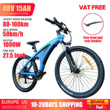 HUANCI Q5 electric bike 2000W electric bikes 27.5 Inch Electric bicycle  48V 20AH  electric e bike Mountain adults ebike fatbike