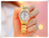 Women Wrist Watches For Ladies Dress Gold Watch Crystal Diamond Women Watches Stainless Steel Silver Clock Montre Femme