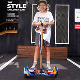 Self-Balancing Electric Hoverboard With LED Lights 6.5-Inch 36V 4400m 10-Inch Tires Lithium Battery For Kids Hover Board