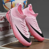 Football Shoes Society Professional Field AG/FG Studded Casual Soccer Shoes Sport Wear Cleats Sneaker Non Slip Football Boots