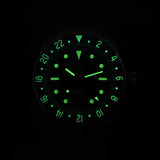 Watchdives WD6542 Mechanical Watch NH34 Automatic Movement Bubble Domed Sapphire Crystal Luxury Watch 100m Waterproof Mens Watch