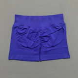 HISTELLO Impact Shorts 4.5" Women Yoga Shorts Seamless Low Waist Scrunch Bum Gym Leggings Workout Stretch Fitness Sports Shorts