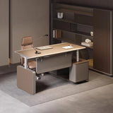 Aesthetic European Office Desk Organizers Crafts Standing Adjustable Office Desk Luxury Mesa Ordenador Commercial Furniture