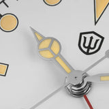 Watchdives WD6542 Mechanical Watch NH34 Automatic Movement Bubble Domed Sapphire Crystal Luxury Watch 100m Waterproof Mens Watch