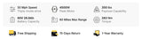QRONGE X1 Spark Electric Dirt Bike 4500W Peak&Up to 60 Miles 50MPH 60V 28.8Ah Battery E-Bike 14/12" Fat Tire Electric Motorcycle