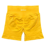 HISTELLO Impact Shorts Df Substitute High Waist Women Yoga Workout Short Seamless Leggings Stretch Fitness Running Gym Shorts