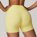 Solid Shorts for Women Yoga Shorts Running Push Up Booty Workout Gym Fitness Shorts High Waist Sport Short Leggings Yoga Clothes