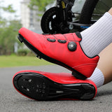Unisex MTB Mountain Road Bike lock Shoes Breathable Non-slip Wear-resistant Pedal Bicycle Outdoor Competitive Bicycle Equipment