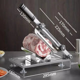 GIANXI Pork Belly Vegetable Slicer Frozen Meat Processor Cutting Machine Mutton Rolls Cutter Fruit Easy Slicer Kitchen Accessory