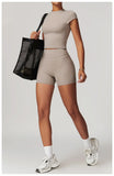 Solid Shorts for Women Yoga Shorts Running Push Up Booty Workout Gym Fitness Shorts High Waist Sport Short Leggings Yoga Clothes