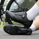 Unisex MTB Mountain Road Bike lock Shoes Breathable Non-slip Wear-resistant Pedal Bicycle Outdoor Competitive Bicycle Equipment