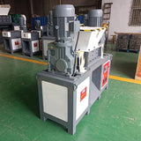Small double-shaft shredder, domestic waste woven bag, waste fabric shredded and broken