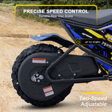 KOOZ HP120E 24V 250W Electric Motorcycle for Kids, Electric Dirt Bike Up to 10 MPH & 7.5 Miles Long-Range.